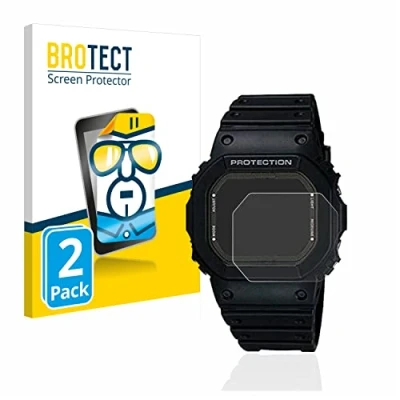 Immagine di brotect Pellicola Protettiva per Casio G Shock GW 5000 1JF Protezione Schermo (2 Pezzi) [Trasparente, Anti Impronte]