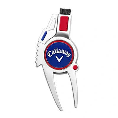 Immagine di Callaway Strumento 4 in 1 per divot, rosso, bianco e blu