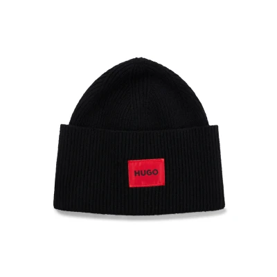 Immagine di HUGO XAFF Berretto, Taglia: One Size, Black