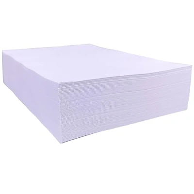 Immagine di Risma di carta per stampante formato A5, bianca, liscia, 80 g/m², 100 fogli
