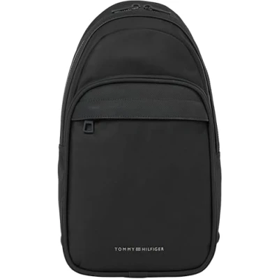 Immagine di Tommy Hilfiger Repreve Sling BAG Borsa a tracolla, Uomo, Taglia: One Size, Black