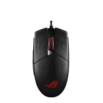 Immagine di ASUS ROG Strix Impact II Mouse Gaming USB, Sensore Ottico 6.200 DPI, 5 Tasti Programmabili, Illuminazione RGB, Socket Switch Push Fit, Leggero, Ambidestro, Nero