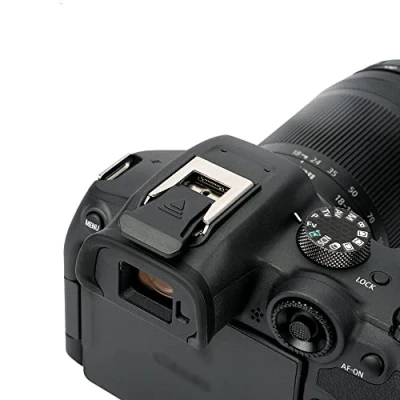Immagine di JJC Caldo Scarpa Protezione Calda per Canon EOS R10 R7 R3 R5 C Scarpiera Contatti, Sostituisce ER SC2 Copriscarpe