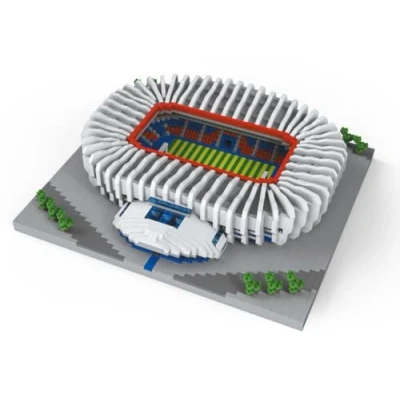 Immagine di Atomic Building Stadio Parco dei Principi di Parigi. Modello da assemblare con Blocchi in Miniatura. Oltre 3800 Pezzi