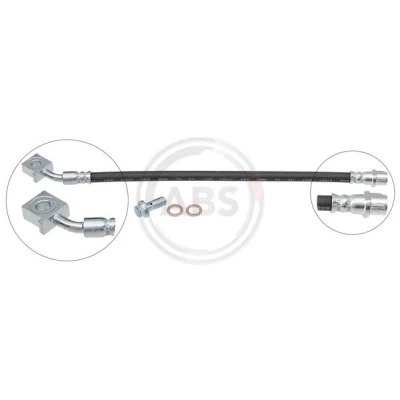 Immagine di A.B.S. SL 1268 Tubi Freno 310mm INN M10x1.0 OPEL: Astra K Hatchback