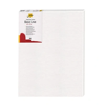 Immagine di Kreul 63070 Tela Tesa Solo Goya Linea Basic, Telaio da Stiro Circa 30 x 70 cm, con di Cotone 4 Volte primerizzata, per Colori a Olio, acrilici e Gouache, White
