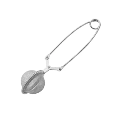 Immagine di Fackelmann Infusore per tè e tisane con manico pieghevole, in acciaio inossidabile, (colore: argento), quantità: 1 pezzo