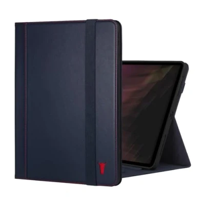 Immagine di TORRO Custodia Compatibile con iPad Pro 13&quot; (2024) in Pelle Premium per M4 2024 Funzione Stand, Connettività Apple Pencil e Wake/Sleep (Blu)