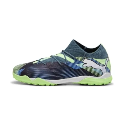 Immagine di Puma Future 7 Match TT Scarpe da calcetto con tacchetti, Uomo, Taglia: 43, Gray skies/white/fizzy apple Tessuto / sintetico