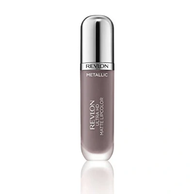 Immagine di Revlon Rossetto opaco metallizzato ultra HD, 5,9 ml, lucentezza.