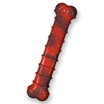 Immagine di Nylabone masticabile texturizzato al Manzo essiccato per mascelle Forti Dura Chew Textured Beef Jerky Power Giocattolo Cani Estreme Large Fino a 23 kg
