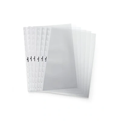 Immagine di Durable 242819 Duralook Cover, 10 buste trasparenti f.to A4, per portalistini Easy (cod. #2426, #2427), trasparente, confezione da pezzi