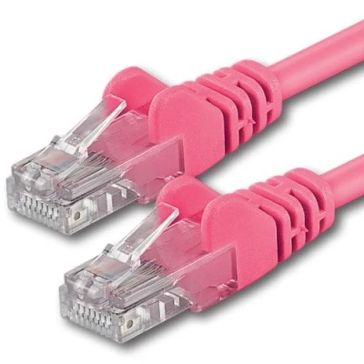 Immagine di 1aTTack.de 2m magenta 1 pezzo Rete Cavi Cat6 CAT 6 250MHz non contiene alogeni compatibile con 5e / CAT6a CAT7 10/100 1000/10000 Mbit/s