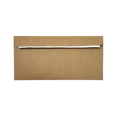 Immagine di Netuno 100 buste per lettere carta Kraft formato DL 110 x 220 mm 120g EKO Design lunghe marroni eco americane partecipazione matrimonio invito compleanno lettera lunge