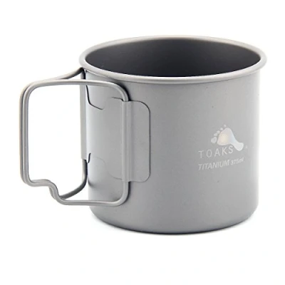 Immagine di TOAKS Tazza di titanio portatile in ultraleggero (375ml)