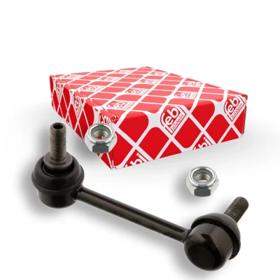 Immagine di febi BILSTEIN 34776 Bielletta barra stabilizzatrice Assale anteriore Sx 105 M10 x 1,25 Plus con dado autobloccante Acciaio nero MAZDA: CX 7