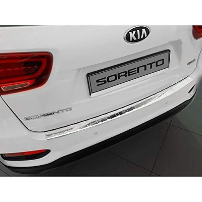 Immagine di Avisa Protezione paraurti Posteriore in Acciaio Inox Compatibile con Kia Sorento III Facelift 2017 2020 &#039;Ribs&#039;