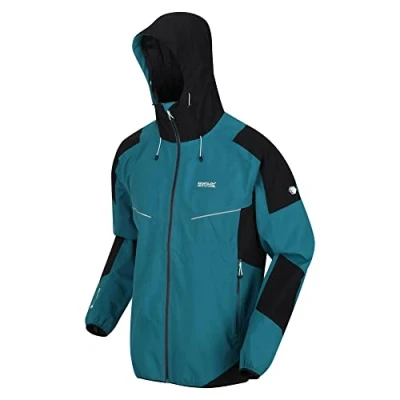 Immagine di Regatta Giacca Imber V II da uomo ISOTEX impermeabile, traspirante, elasticizzata, con cappuccio. Dotato di tasche e cuciture nastrate. Adatto per l&#039;escursionismo.