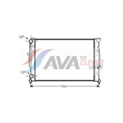 Immagine di PRASCO AI2189 Radiatore motore Alluminio 632 415 23 con giunti rapidi Alette di raffreddamento montate meccanicamente VOLKSWAGEN: Passat B5 GP Variant