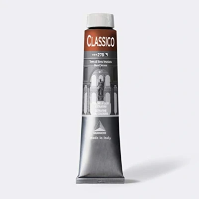 Immagine di Maimeri CLASSICO 200 ml, Extra feine Künstlerölfarbe, Farbton Siena gebrannt