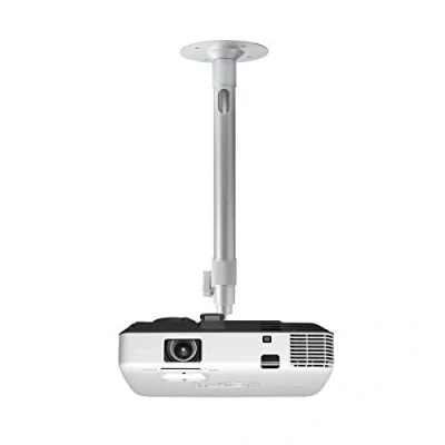 Immagine di Drsn Supporto da Soffitto per Proiettore, 60 105cm Altezza Regolabile 11 lbs Capacità di Carico Rotazione a 360, e Parete Mini Proiettore