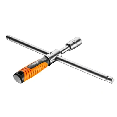 Immagine di NEO TOOLS 11 101 Chiave a croce per auto Acciaio al cromo vanadio 17, 19 mm, 1/2