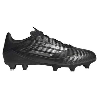 Immagine di adidas Performance F50 League SOFT Ground Scarpe da calcio con tacchetti, Uomo, Taglia: 41 1/3, Core black/iron metallic/gold metallic