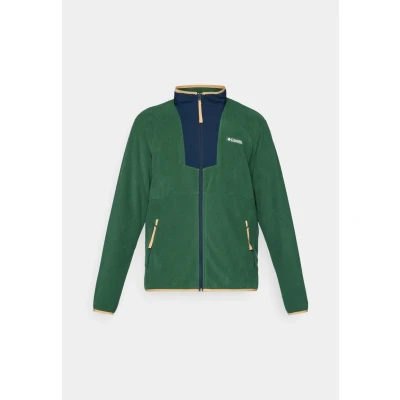 Immagine di Columbia Sequoia Grove Giacca in pile da uomo, con zip intera, Rain Forest, blu navy, XXL