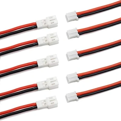 Immagine di 10pcs Aggiornato Tiny Whoop JST PH 2.0 Maschio e Femmina Cavo Connettore per Batteria JJRC H36 H67 Blade Inductrix E010 E013