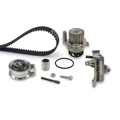 Immagine di GATES KP25569XS 2 pompa acqua + Kit Cinghia Distribuzione con Tru Power VOLKSWAGEN: Polo IV Hatchback, Lupo / 3L, III Hatchback