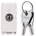 Immagine di Vimar Interruttore 2P 16Ax con Chiave Off, Bianco