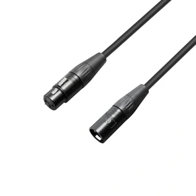 Immagine di Adam Hall Cables 4 STAR MMF 0250 Cavo microfono REAN XLR maschio a femmina 2,5 m