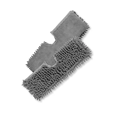 Immagine di CLEANmaxx Salviette di ricambio in microfibra, per scopa spray con funzione reversibile, ideali laminato, parquet, piastrelle, anche superfici delicate, lavabili a 40 C, set da 2 pezzi