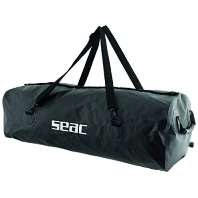 Immagine di SEAC U Boot 100, Borsa Stagna da 100 Litri per Immersioni Subacquee e Apnea, Ottima Le Pinne Lunghe, 95 x 31 25 cm
