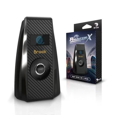 Immagine di Brook Ras1ution X Convertitore volante da corsa per Xbox Series XS, One, 360 60+ volanti supportati Force Feedback e controllo app