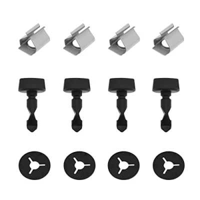 Immagine di Create idea Set di 4 viti per paraurti con rondella 6Q0807180 6Q0807643 6N0129355 compatibile Audi A1 A3 Q7 TT
