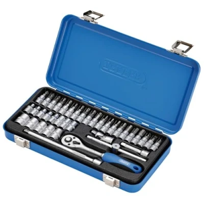 Immagine di Draper 16366 Set di chiavi a bussola metrica 1/4&quot;, 38 pezzi