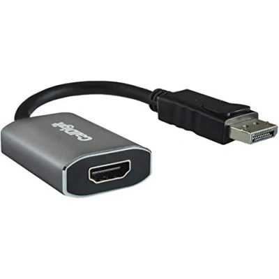 Immagine di CalDigit Adattatore attivo da DisplayPort a HDMI (unidirezionale DP 1.2 maschio 2.0 femmina) 4K 60Hz UHD (3840 x 2160), supporto ad alta aggiornamento e Eyefinity, per desktop, laptop, dock,