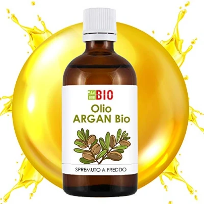 Immagine di Olio Argan Bio 100% Puro Spremuto a freddo 50 ml Benessere Corpo e Capelli Laborbio