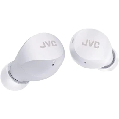 Immagine di JVC, Cuffie Bluetooth HA Z66T, 5.1, Resistenti agli Schizzi IPX4, Dimensioni Ridotte, Wireless con Batteria Fino a 23 ore, Accensione/Spegnimento Automatico, White