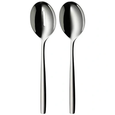 Immagine di WMF Posate da Insalata in Acciaio Inox 25 cm, forchetta Insalata, Cucchiaio Portata, Cromargan Lucido, Lavabili lavastoviglie