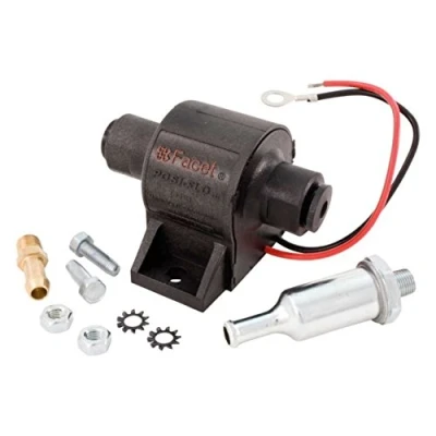 Immagine di Facet FEP04SV Posi Flo Pompa elettrica per carburante, 1,5 4 psi, con morsetti/raccordi