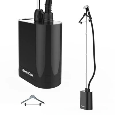 Immagine di STEAMONE Ferro da Stiro Professionale 1400W Stiratrice Verticale con piastra Acciaio Inox, Vapore continuo,Serbatoio 2,6L, Accessori inclusi, Cavo 2,5m Alta Qualità UNILYS