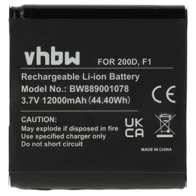 Immagine di vhbw batteria sostituisce Pure ChargePAK F1, F1 per digital radio (12000mAh, 3,7V, Li Ion)