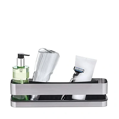 Immagine di Blomus 68942 Cestino per Doccia, Acciaio Inossidabile, Argento, 8,5 x 8 34 cm
