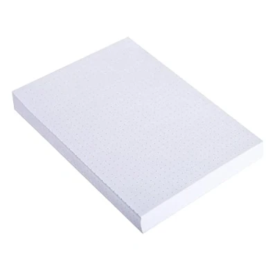 Immagine di Exacompta Cod. 10709E 1 confezione da 100 cartoncini sotto pellicola bristol dots non perforati 105x148mm Bianco