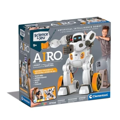 Immagine di Clementoni AIRO, Robot da assemblare, con intelligenza artificiale Giocattolo per bambini dai 9 anni