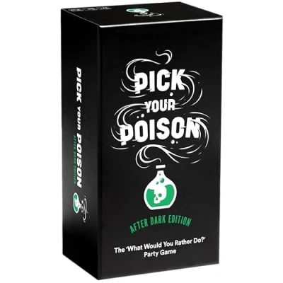 Immagine di Dyce Games Pick Your Poison After Dark Edition What Would You Rather Do Gioco di Carte, Multicolore, DYE 3002