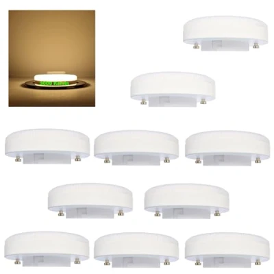 Immagine di GX53 LED CCT 3000 K, bianco caldo, 8 W, 720 lm, non dimmerabile, quantità: 10 pezzi