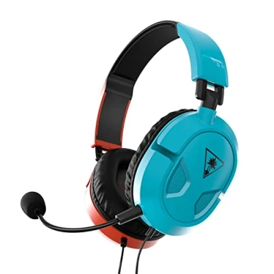 Immagine di Turtle Beach Recon 50 rosse/blu Cuffie da gioco per Nintendo Switch, PS5, PS4, Xbox Series XS, One e PC